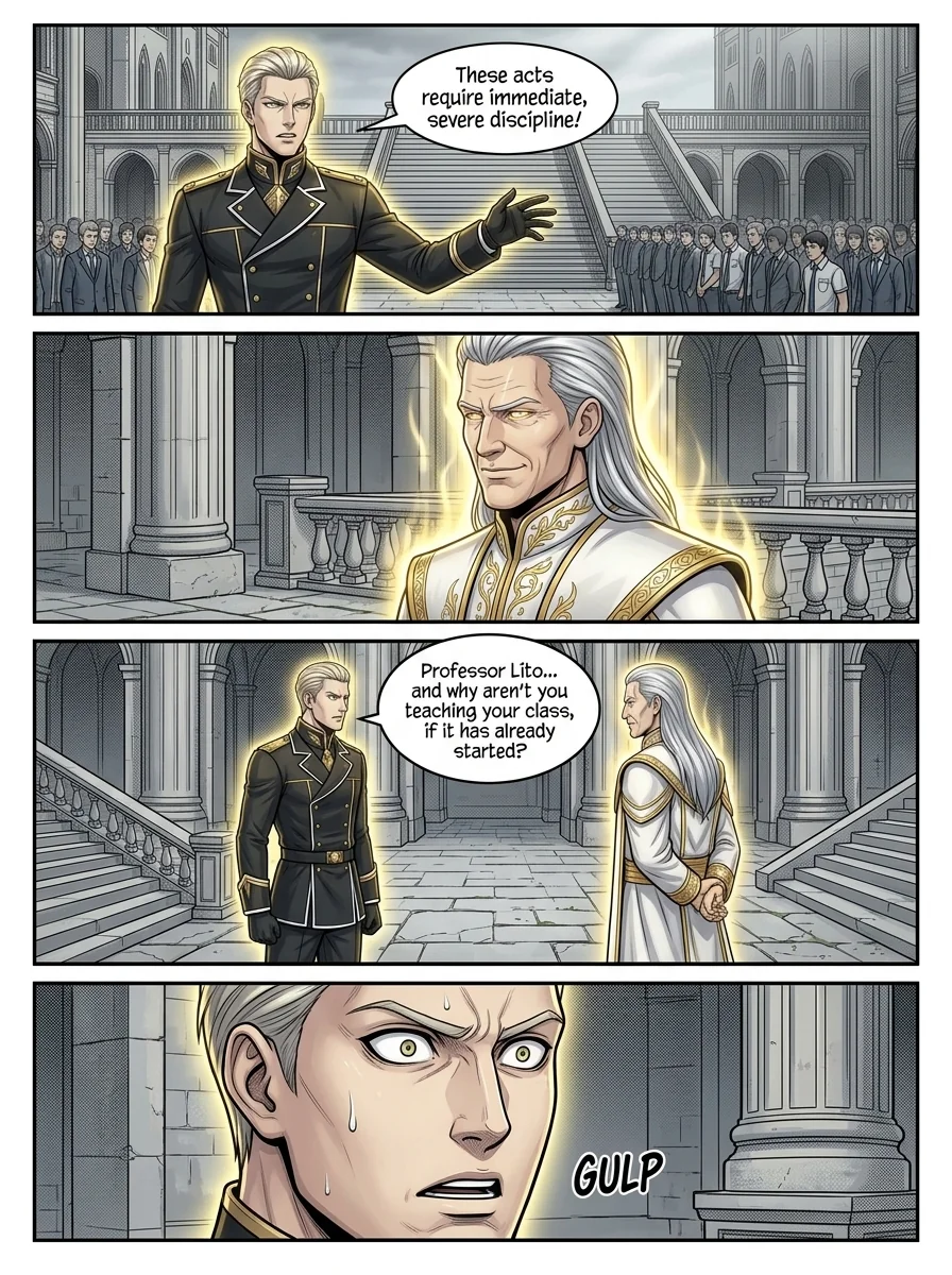 Aethelos: The Bastard of Light Chapter 42 Page 2 - AI Generated Manga