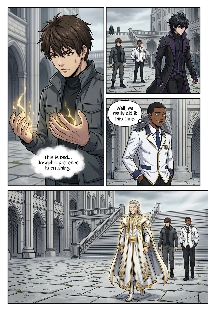 Aethelos: The Bastard of Light Chapter 42 Page 5 - AI Generated Manga