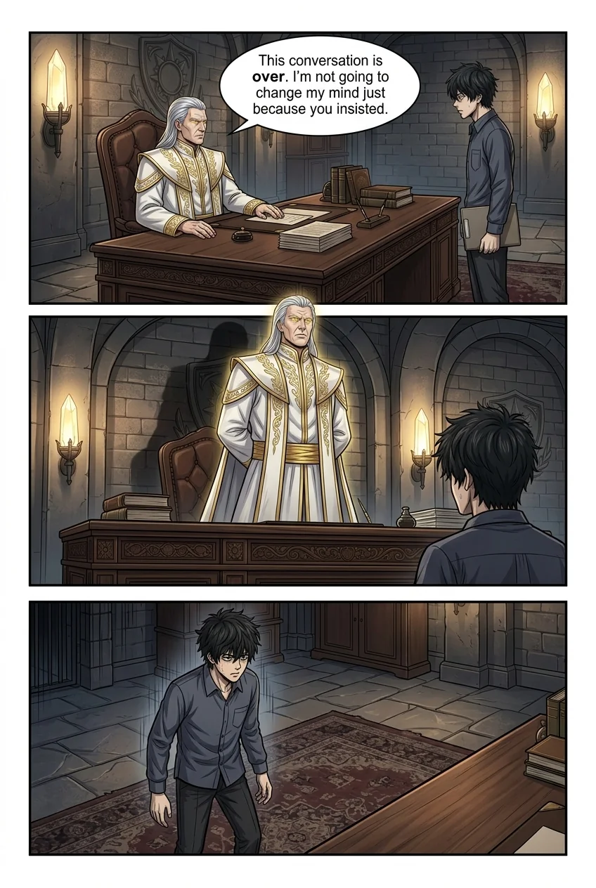 Aethelos: The Bastard of Light Chapter 43 Page 11 - AI Generated Manga