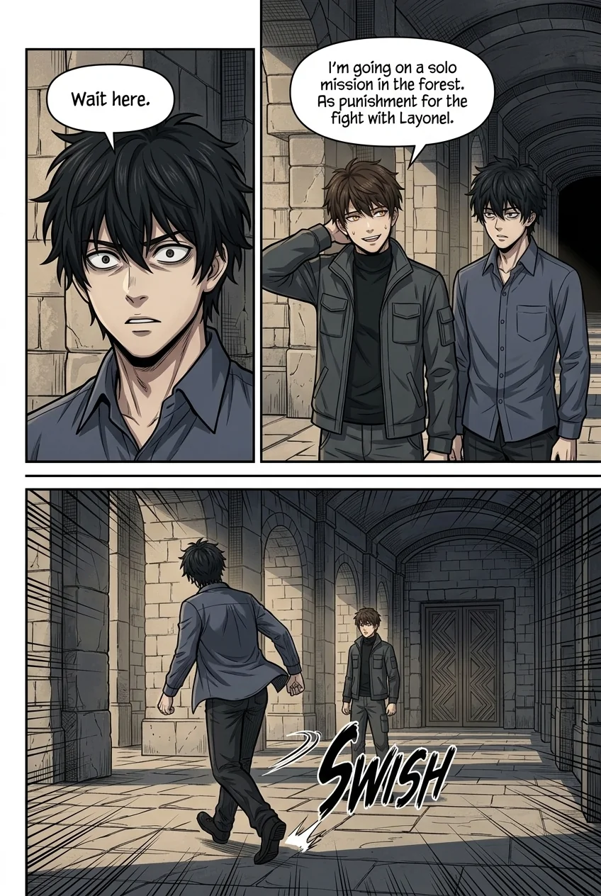 Aethelos: The Bastard of Light Chapter 43 Page 5 - AI Generated Manga