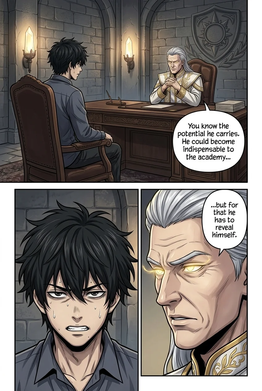 Aethelos: The Bastard of Light Chapter 43 Page 9 - AI Generated Manga