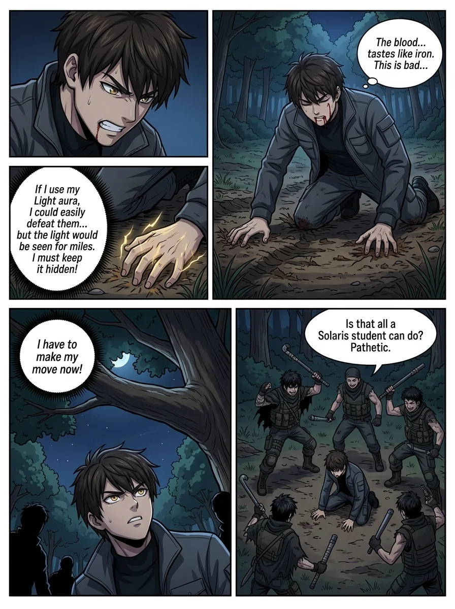 Aethelos: The Bastard of Light Chapter 45 Page 12 - AI Generated Manga