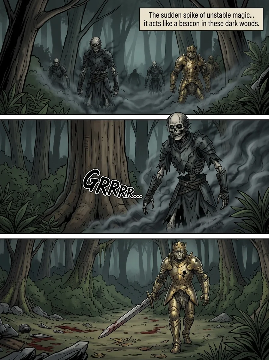 Aethelos: The Bastard of Light Chapter 45 Page 16 - AI Generated Manga