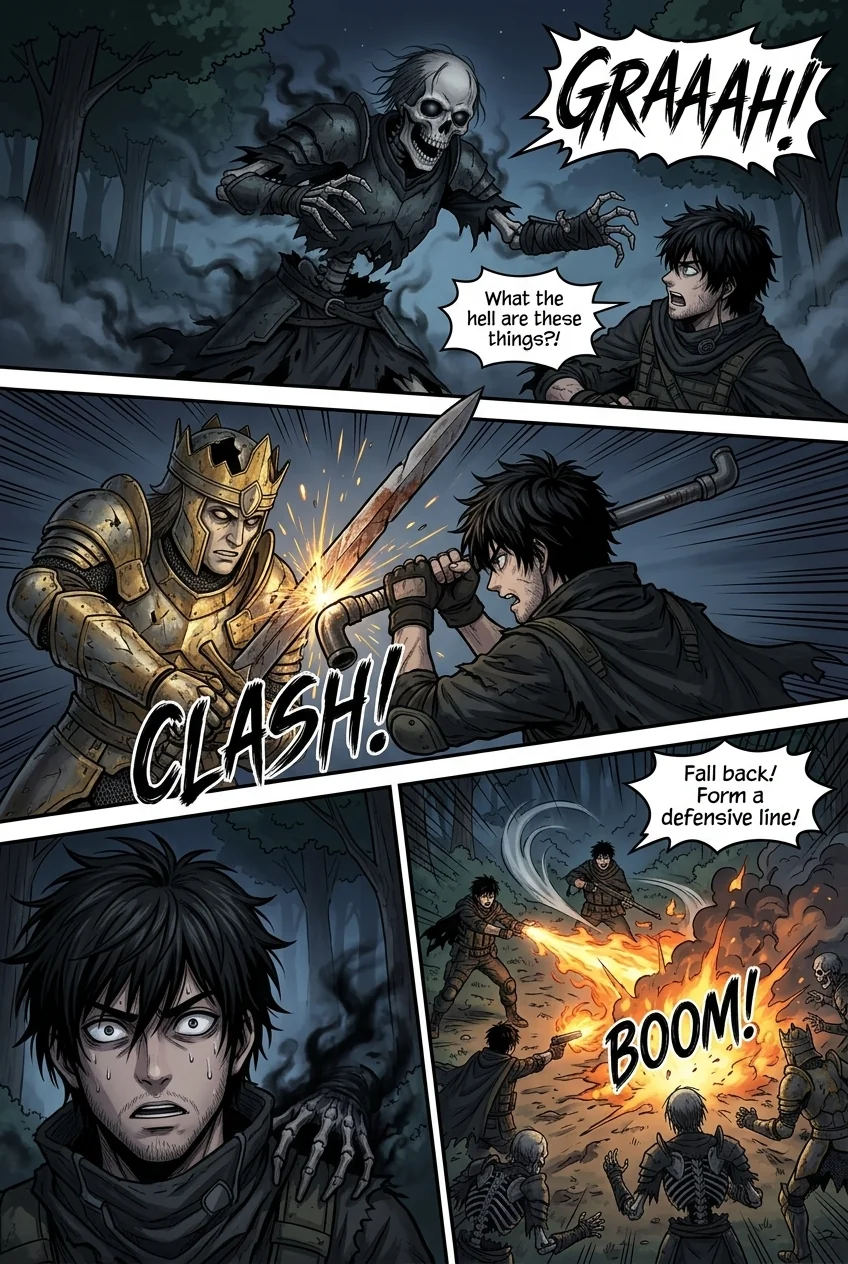 Aethelos: The Bastard of Light Chapter 45 Page 19 - AI Generated Manga