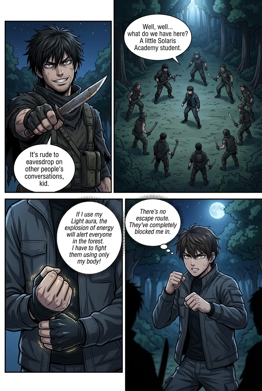 Aethelos: The Bastard of Light Chapter 45 Page 9 - AI Generated Manga