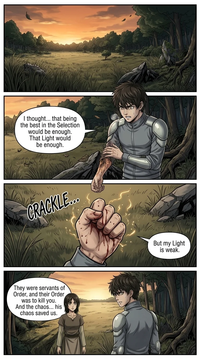 Aethelos: The Bastard of Light Chapter 5 Page 10 - AI Generated Manga