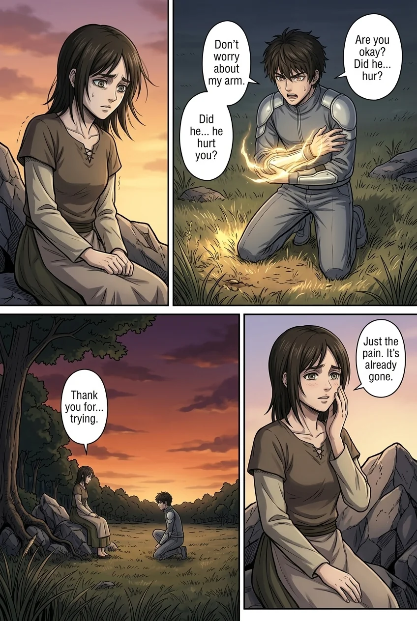 Aethelos: The Bastard of Light Chapter 5 Page 2 - AI Generated Manga