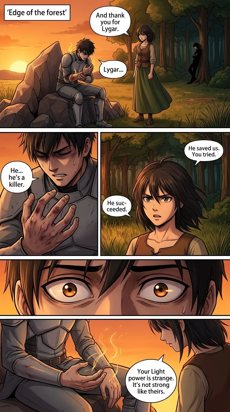 Aethelos: The Bastard of Light Chapter 5 Page 3 - AI Generated Manga
