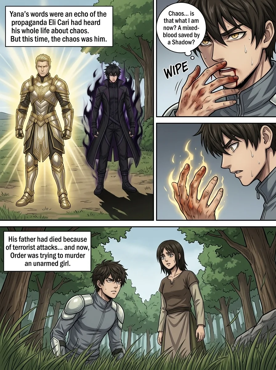 Aethelos: The Bastard of Light Chapter 5 Page 7 - AI Generated Manga