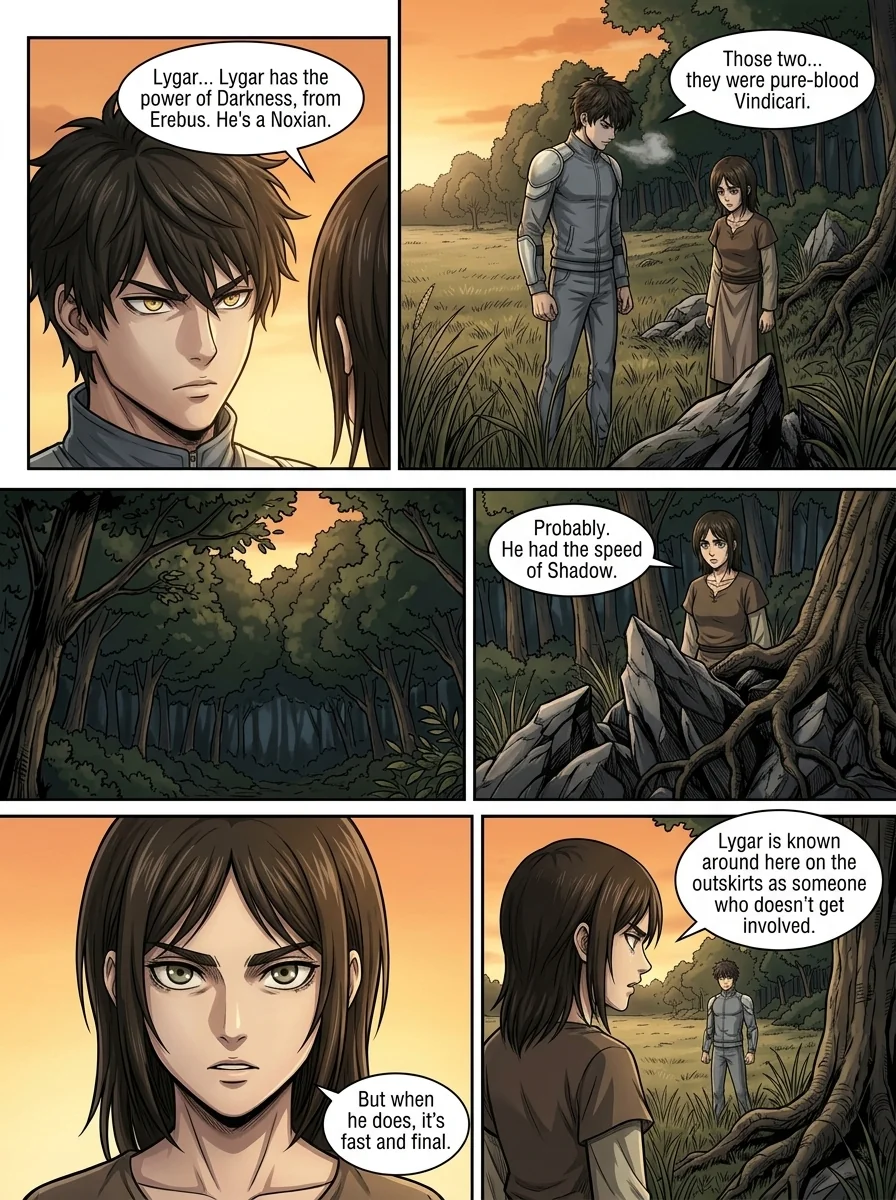 Aethelos: The Bastard of Light Chapter 5 Page 8 - AI Generated Manga