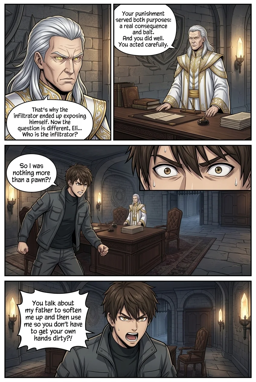 Aethelos: The Bastard of Light Chapter 51 Page 11 - AI Generated Manga
