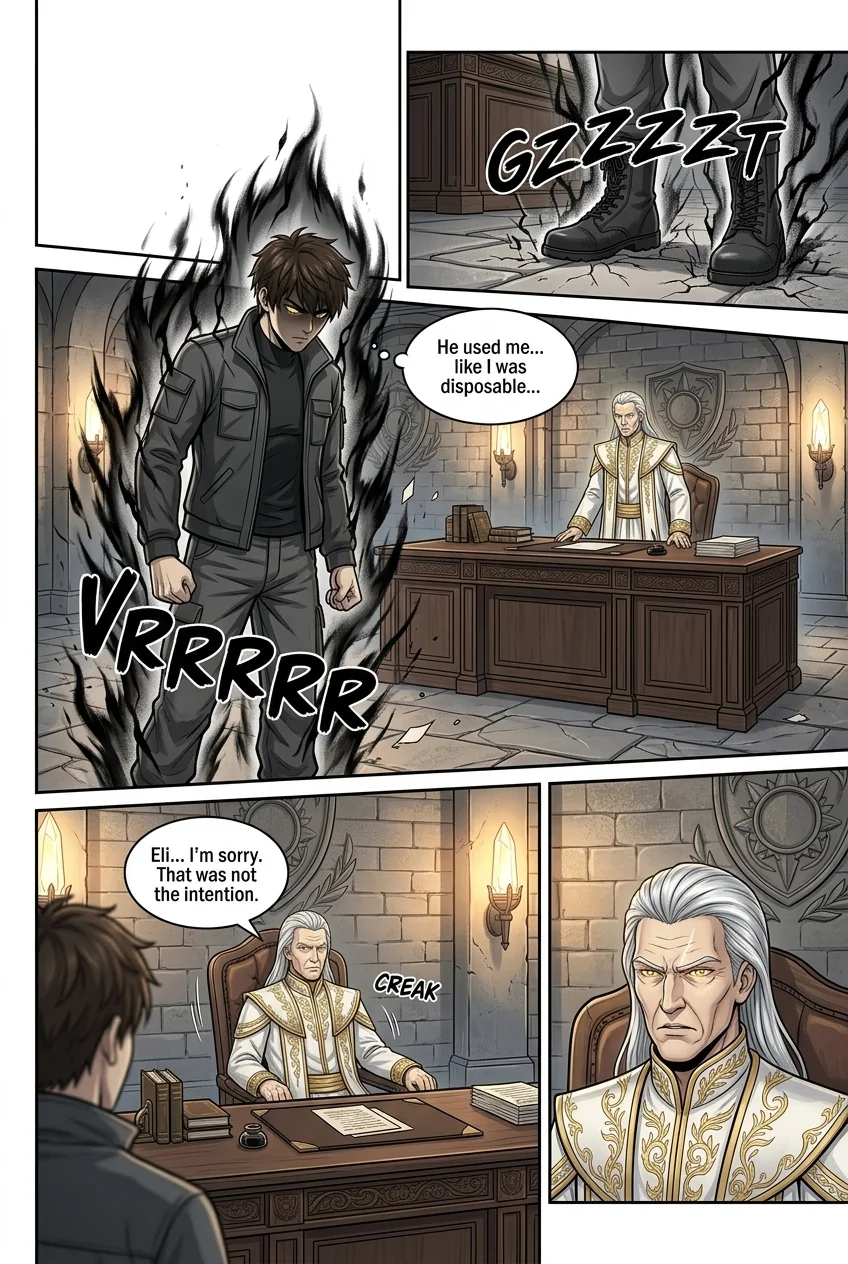 Aethelos: The Bastard of Light Chapter 51 Page 12 - AI Generated Manga