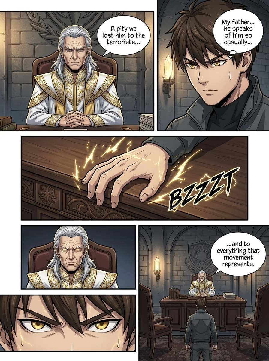 Aethelos: The Bastard of Light Chapter 51 Page 6 - AI Generated Manga