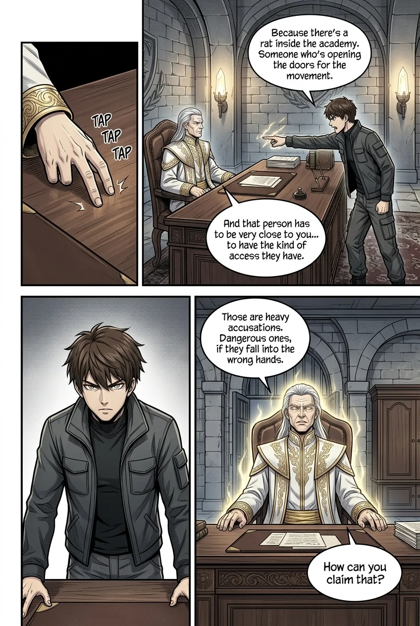 Aethelos: The Bastard of Light Chapter 51 Page 8 - AI Generated Manga