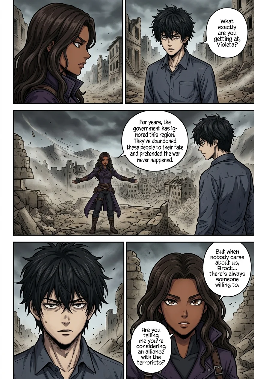Aethelos: The Bastard of Light Chapter 52 Page 17 - AI Generated Manga
