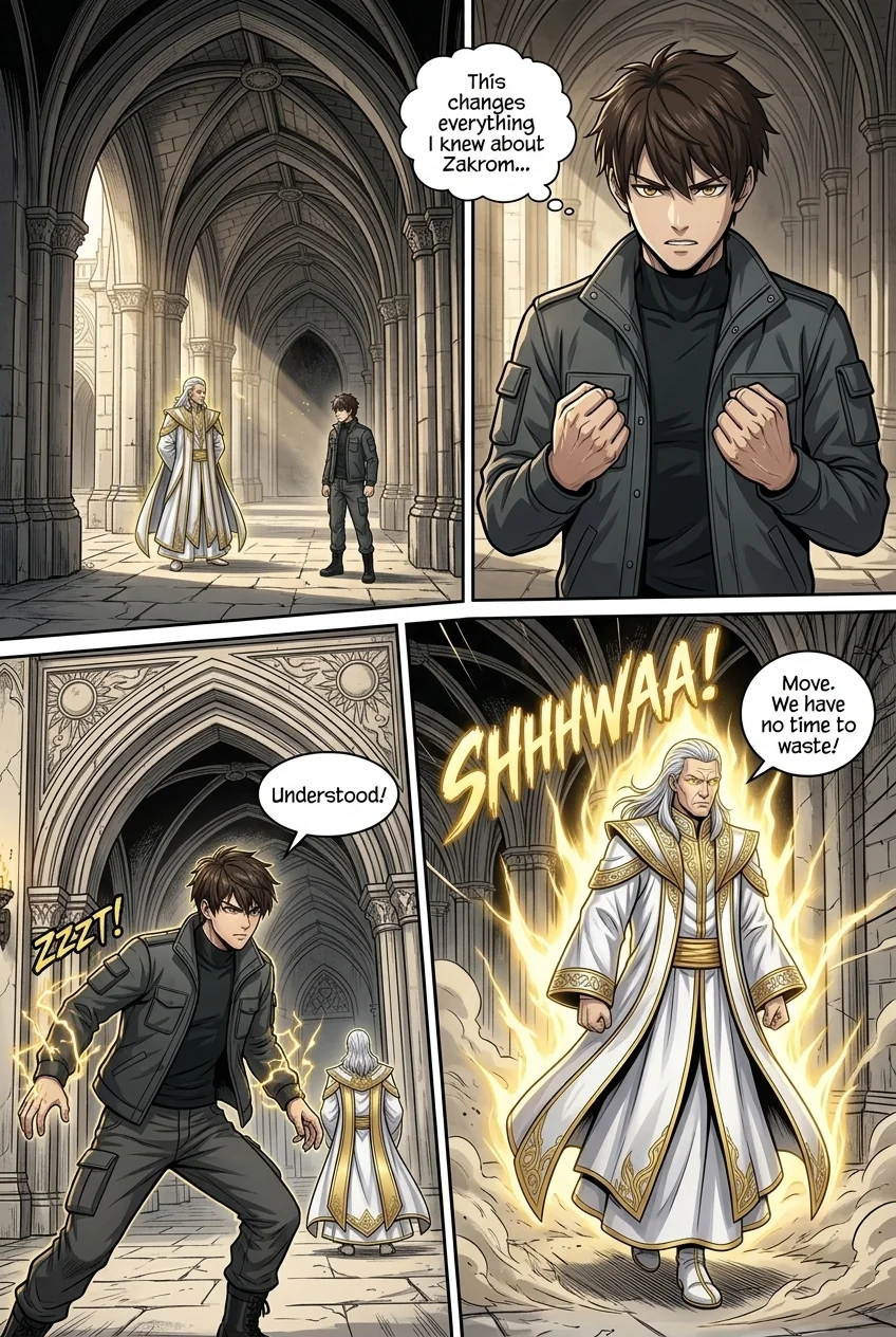 Aethelos: The Bastard of Light Chapter 52 Page 3 - AI Generated Manga