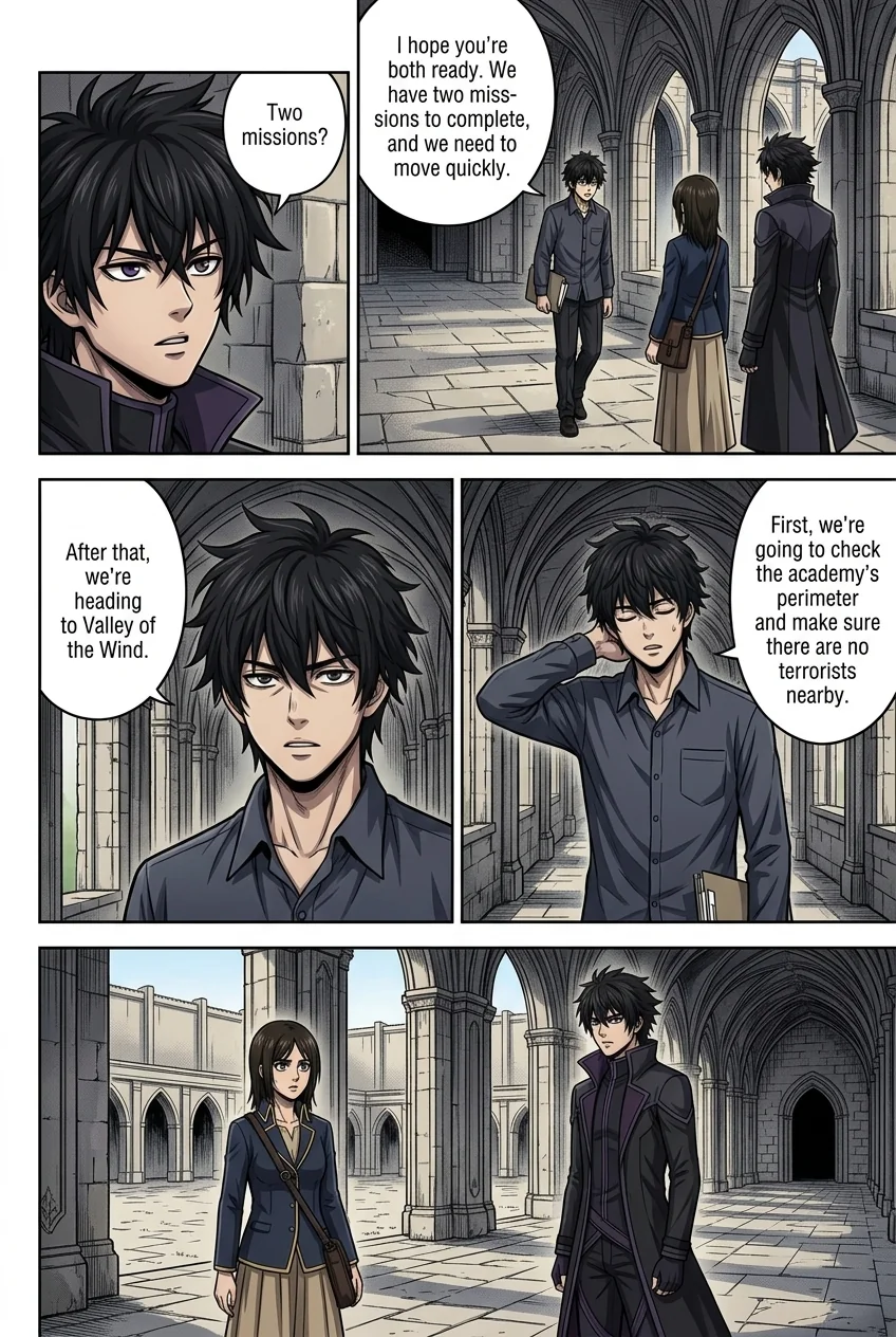 Aethelos: The Bastard of Light Chapter 52 Page 5 - AI Generated Manga