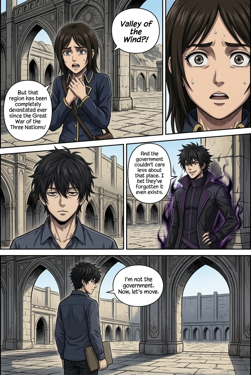 Aethelos: The Bastard of Light Chapter 52 Page 6 - AI Generated Manga