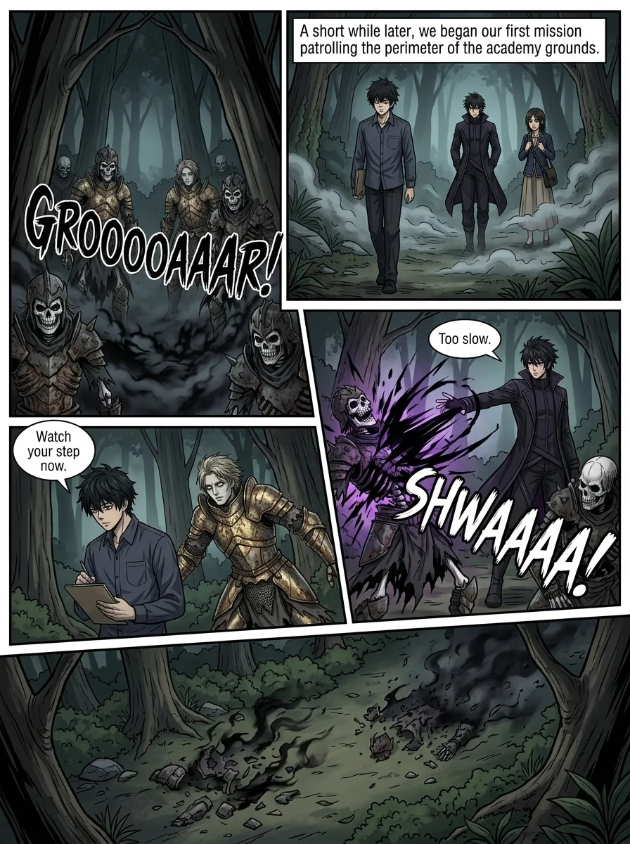 Aethelos: The Bastard of Light Chapter 52 Page 8 - AI Generated Manga