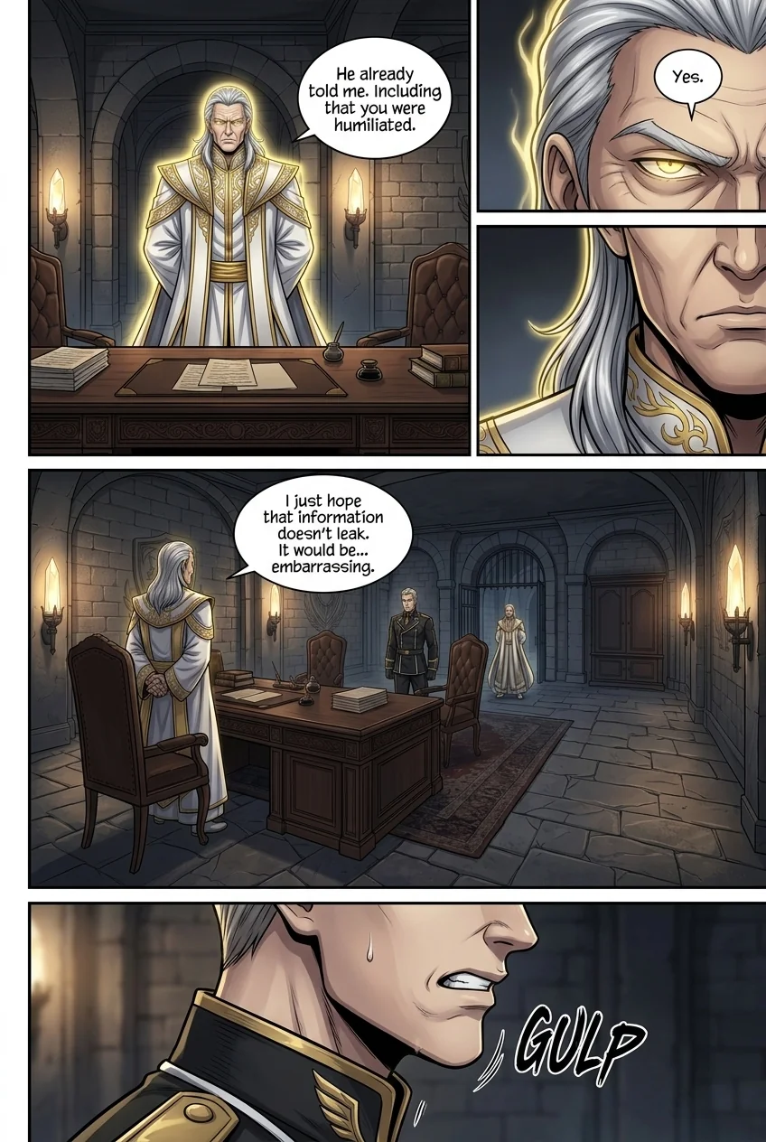 Aethelos: The Bastard of Light Chapter 53 Page 5 - AI Generated Manga