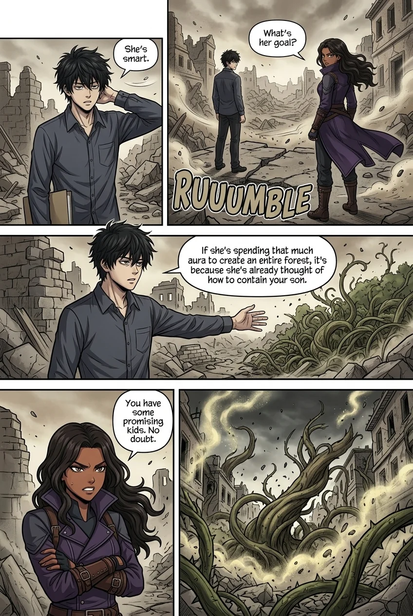 Aethelos: The Bastard of Light Chapter 54 Page 8 - AI Generated Manga