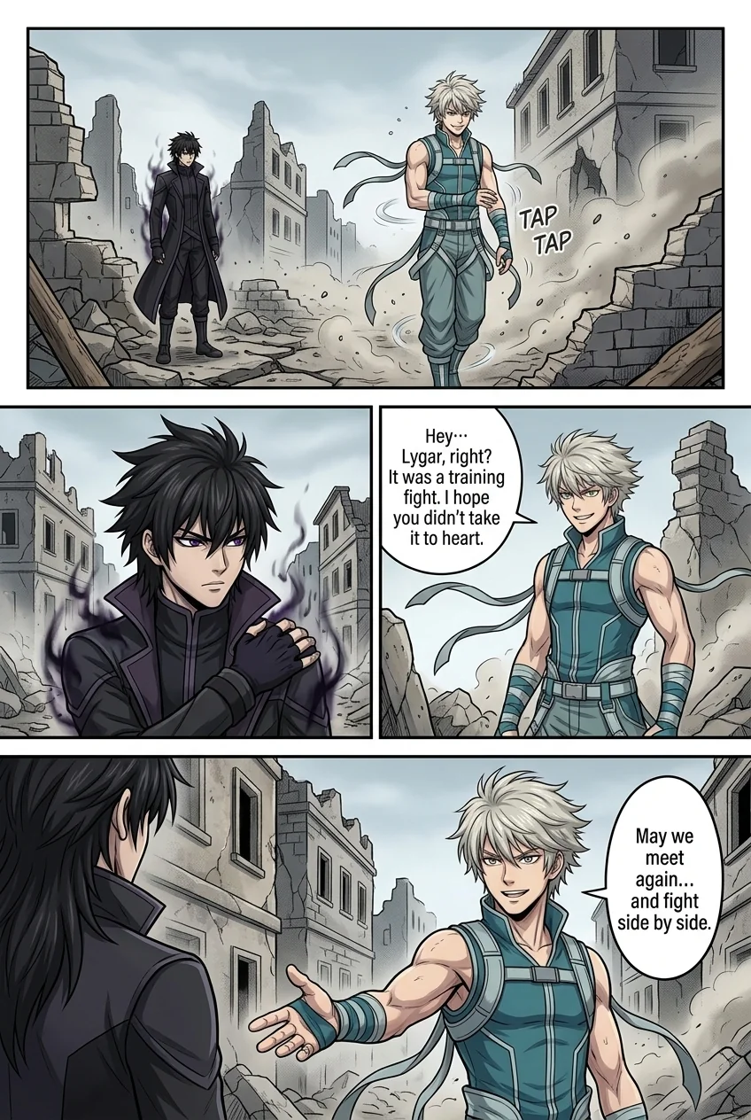 Aethelos: The Bastard of Light Chapter 55 Page 7 - AI Generated Manga