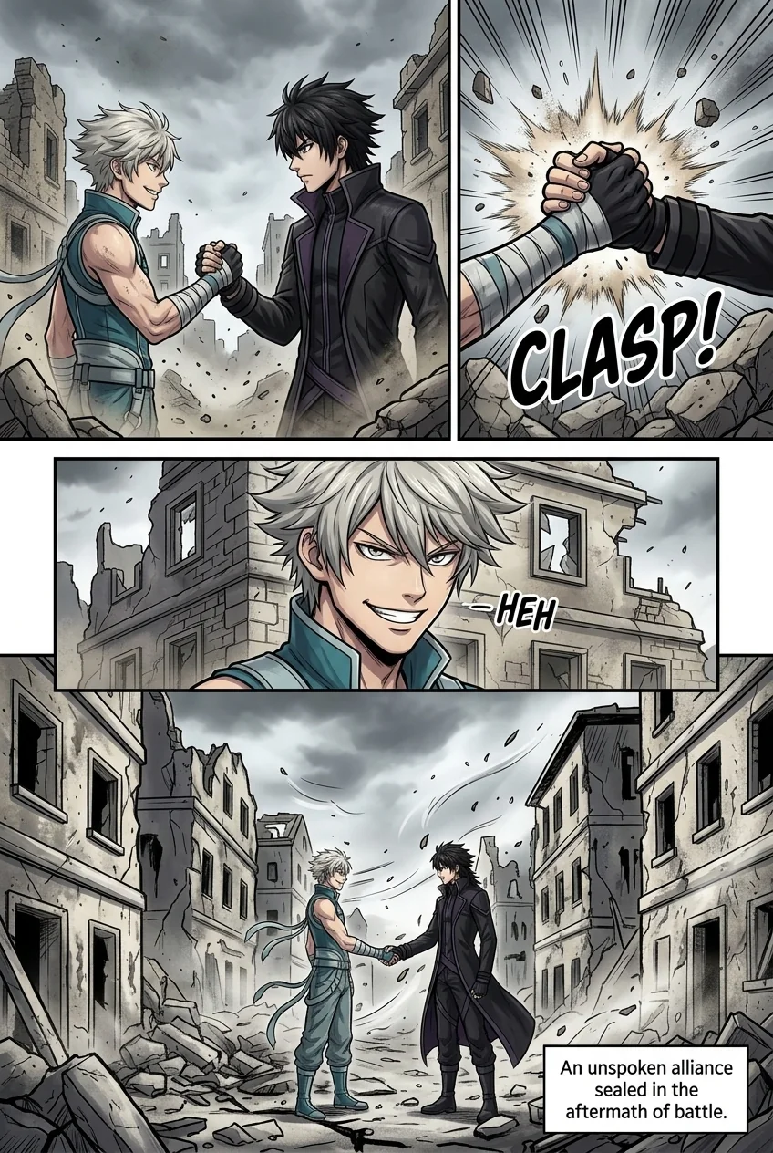 Aethelos: The Bastard of Light Chapter 55 Page 9 - AI Generated Manga