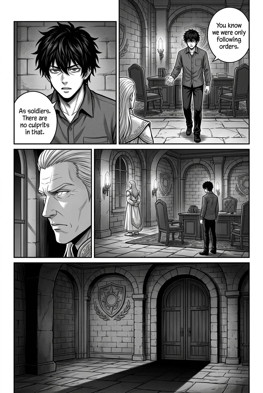 Aethelos: The Bastard of Light Chapter 57 Page 14 - AI Generated Manga