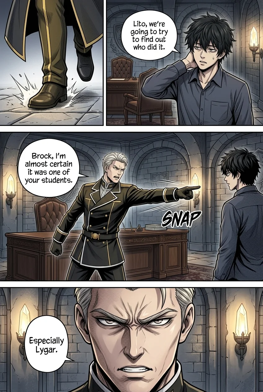 Aethelos: The Bastard of Light Chapter 57 Page 5 - AI Generated Manga