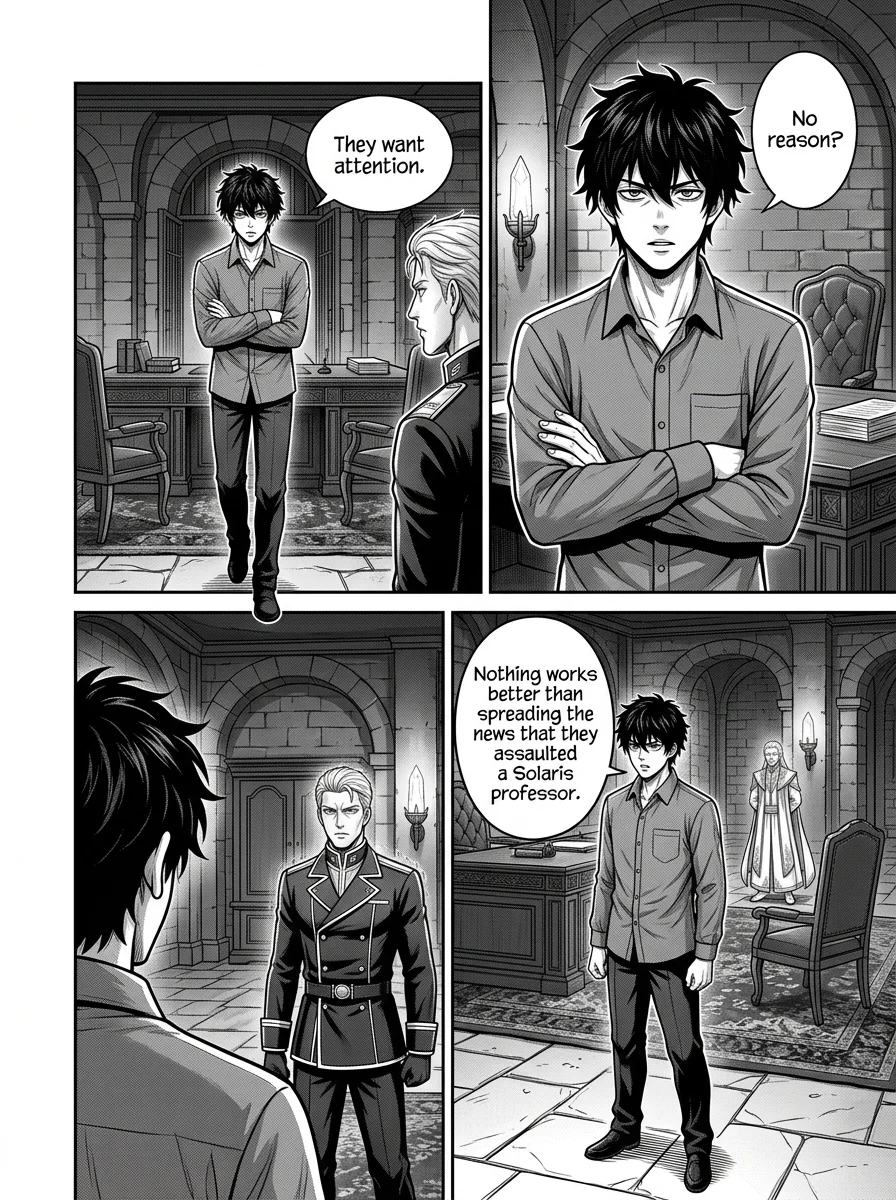 Aethelos: The Bastard of Light Chapter 57 Page 8 - AI Generated Manga