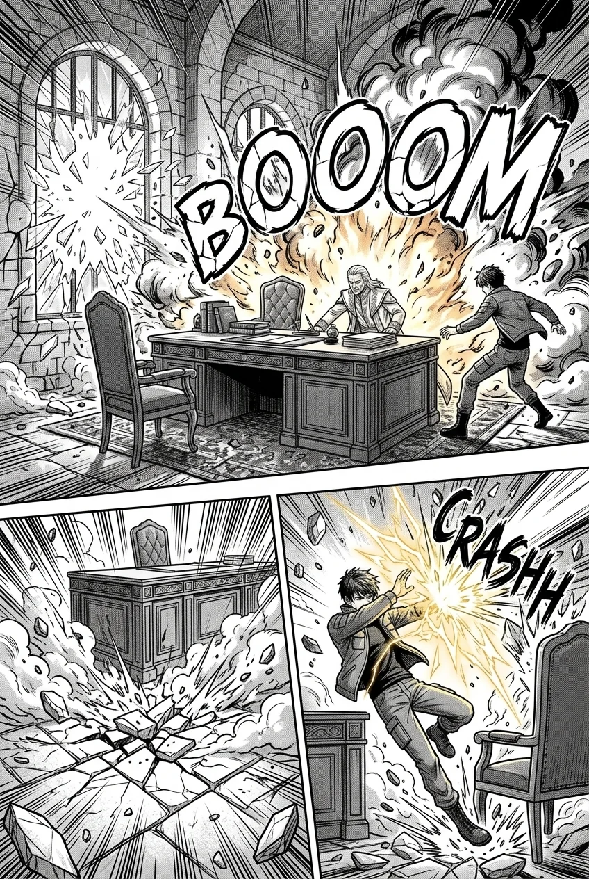 Aethelos: The Bastard of Light Chapter 58 Page 11 - AI Generated Manga