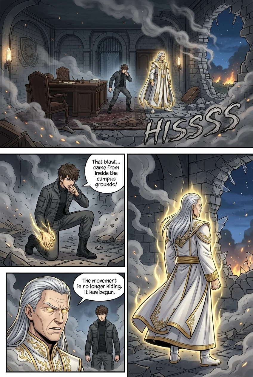 Aethelos: The Bastard of Light Chapter 58 Page 12 - AI Generated Manga
