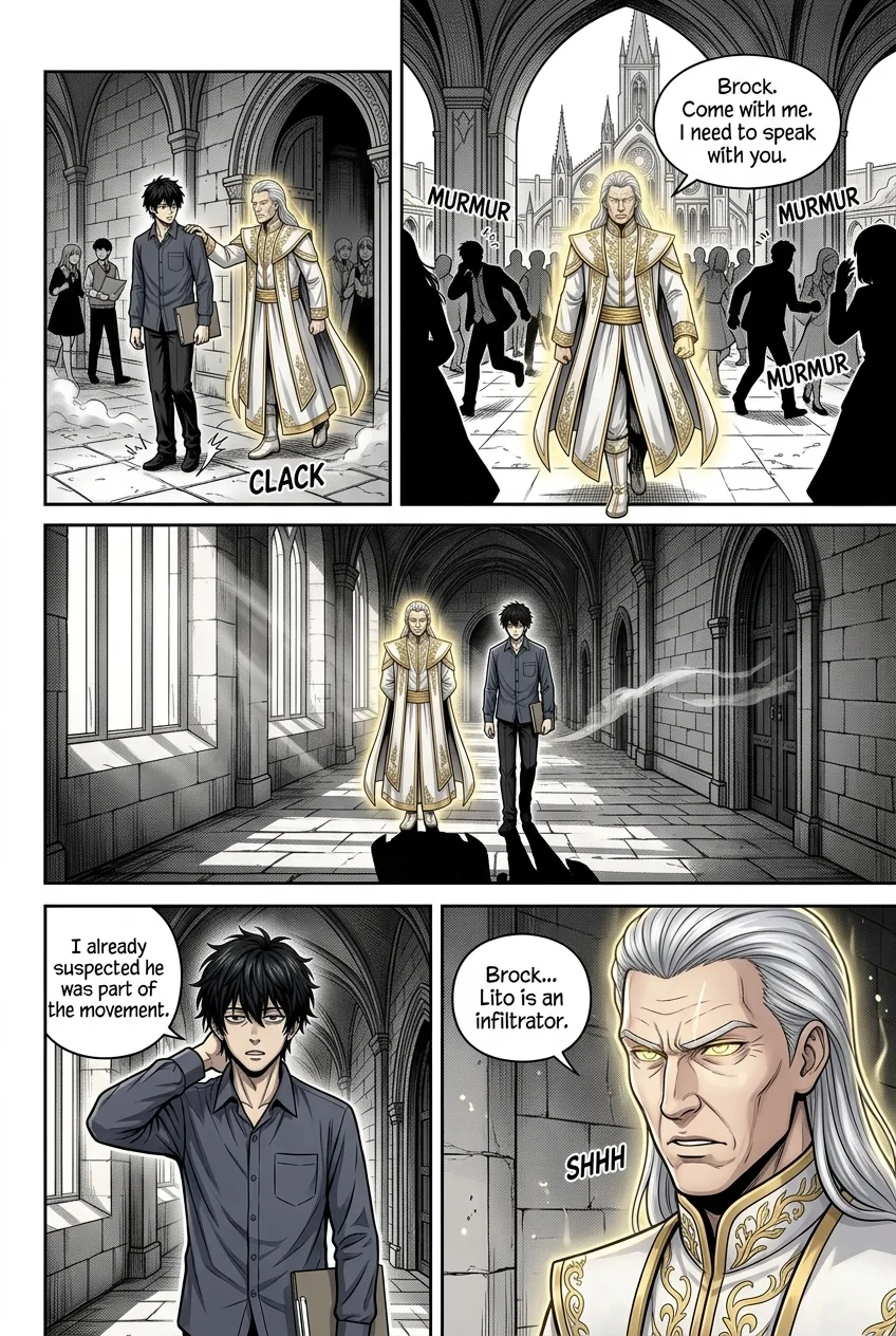 Aethelos: The Bastard of Light Chapter 58 Page 17 - AI Generated Manga
