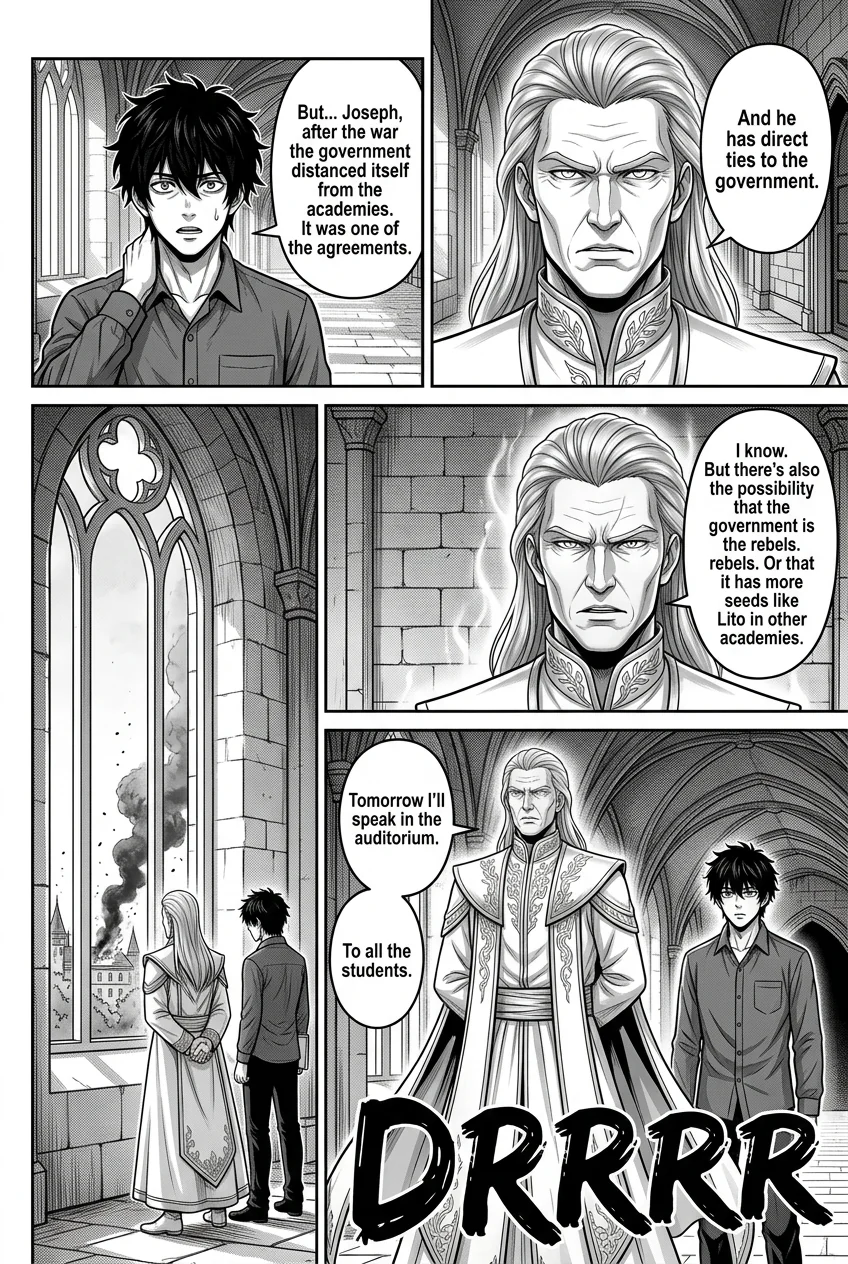 Aethelos: The Bastard of Light Chapter 58 Page 18 - AI Generated Manga