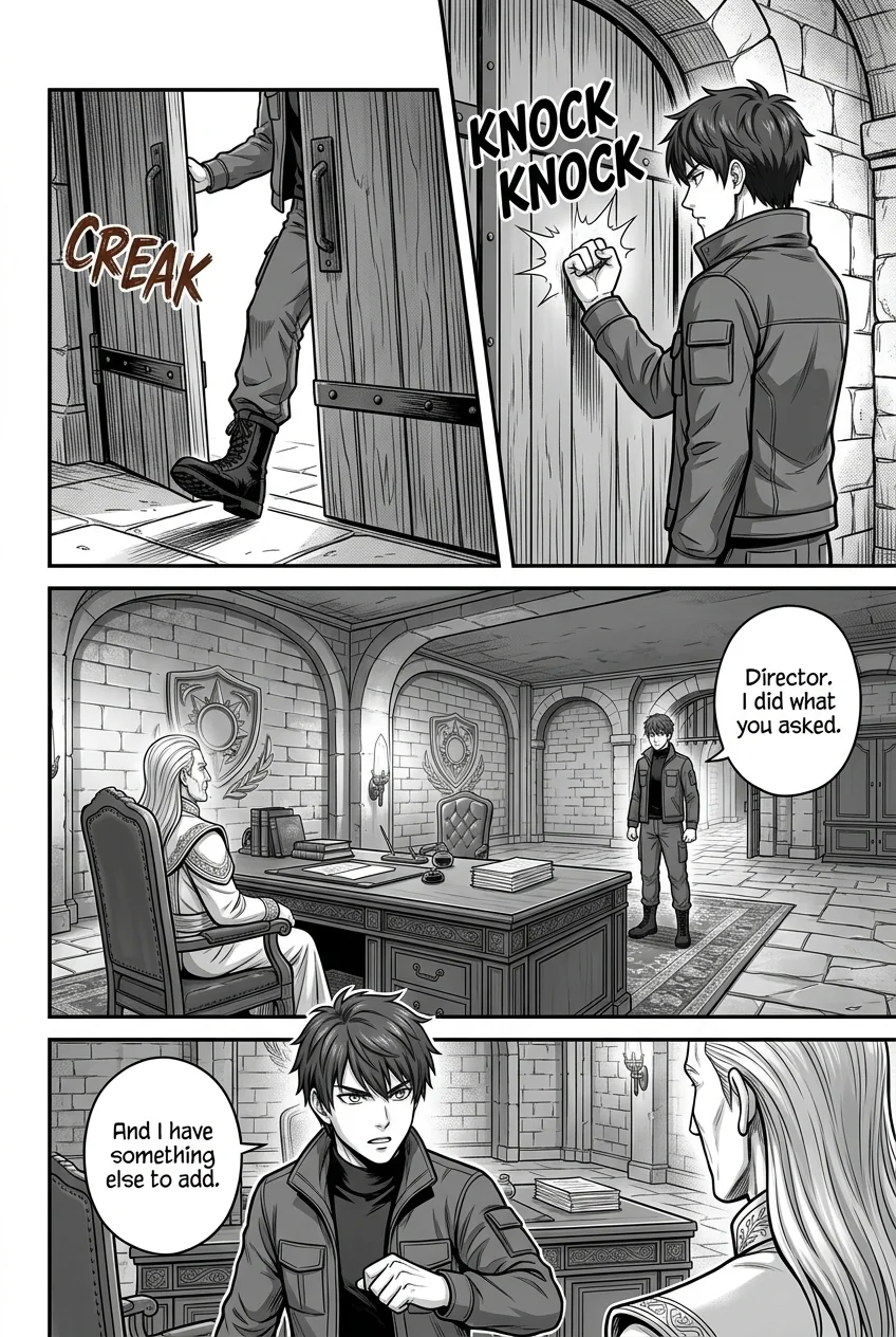 Aethelos: The Bastard of Light Chapter 58 Page 3 - AI Generated Manga