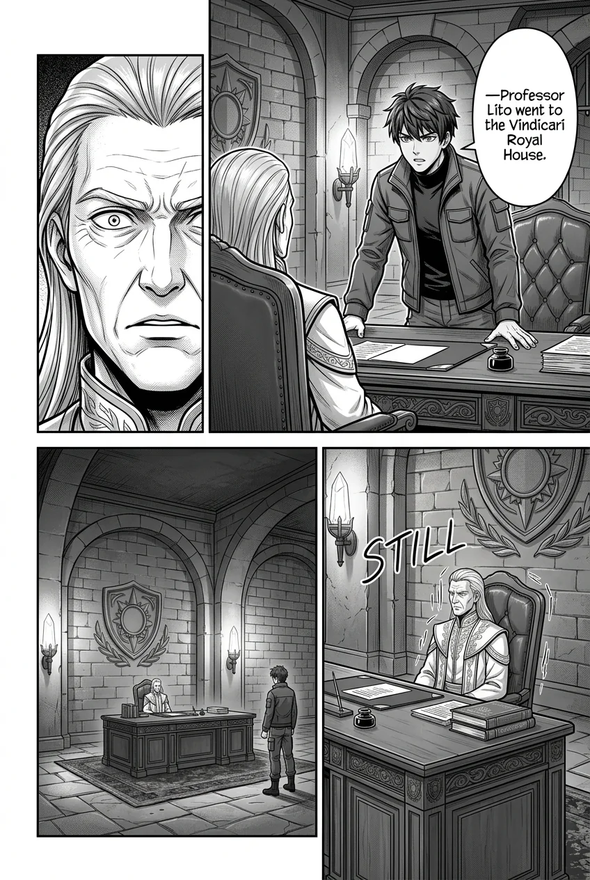Aethelos: The Bastard of Light Chapter 58 Page 5 - AI Generated Manga