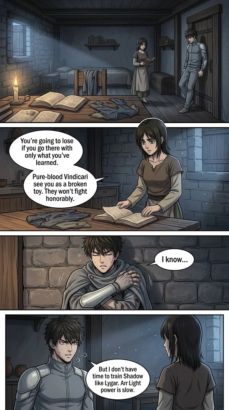 Aethelos: The Bastard of Light Chapter 6 Page 12 - AI Generated Manga