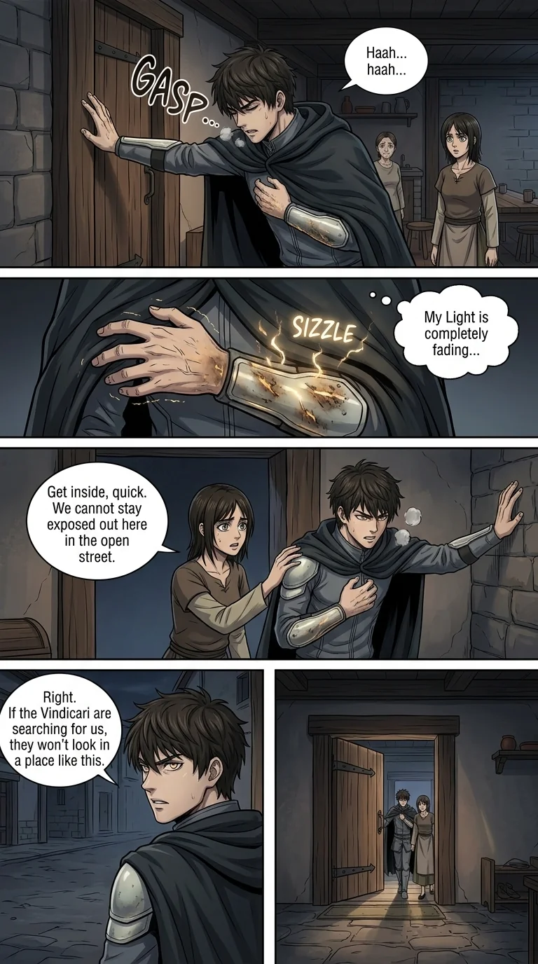 Aethelos: The Bastard of Light Chapter 6 Page 2 - AI Generated Manga