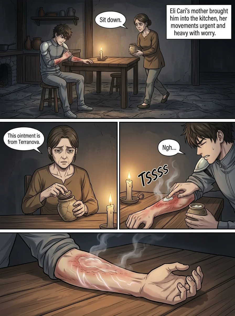 Aethelos: The Bastard of Light Chapter 6 Page 8 - AI Generated Manga