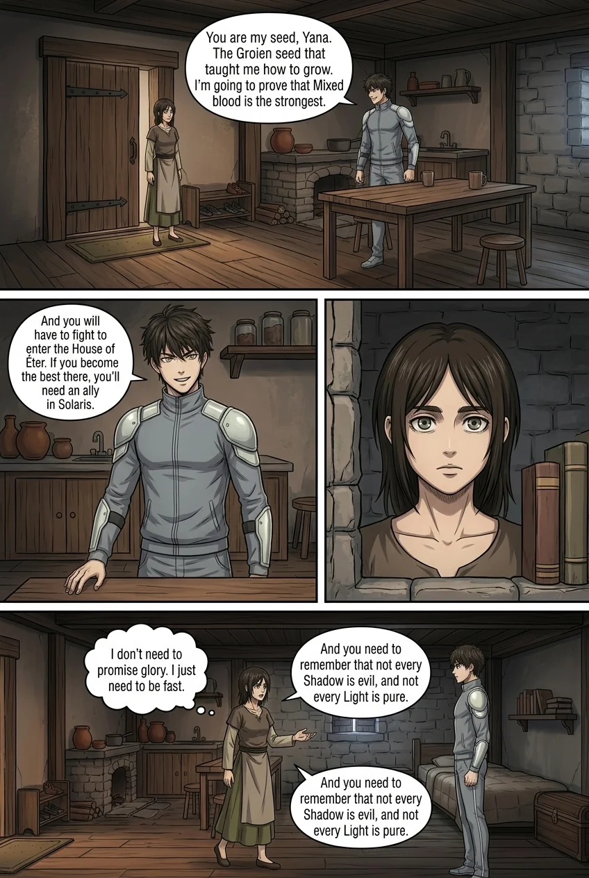 Aethelos: The Bastard of Light Chapter 7 Page 10 - AI Generated Manga