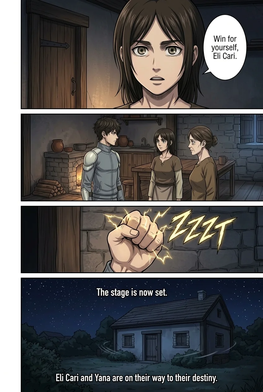 Aethelos: The Bastard of Light Chapter 7 Page 11 - AI Generated Manga