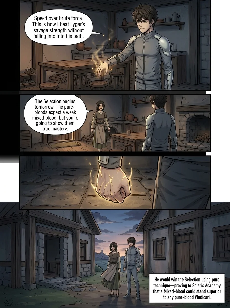 Aethelos: The Bastard of Light Chapter 7 Page 8 - AI Generated Manga