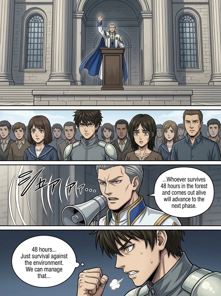 Aethelos: The Bastard of Light Chapter 8 Page 12 - AI Generated Manga