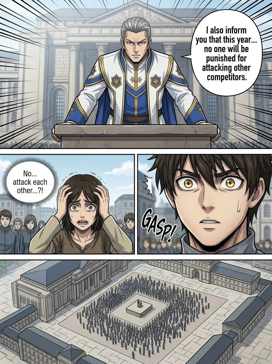 Aethelos: The Bastard of Light Chapter 8 Page 13 - AI Generated Manga
