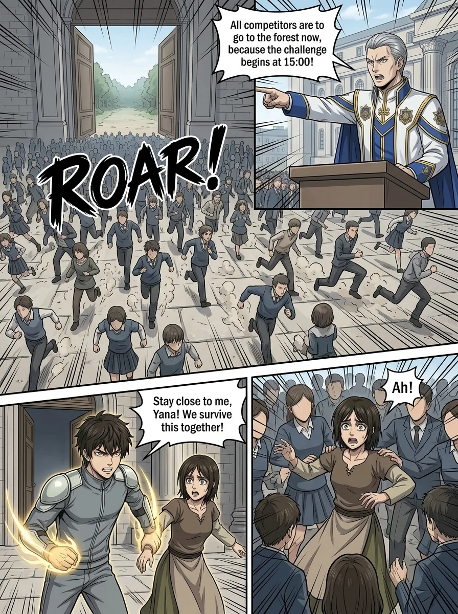Aethelos: The Bastard of Light Chapter 8 Page 15 - AI Generated Manga
