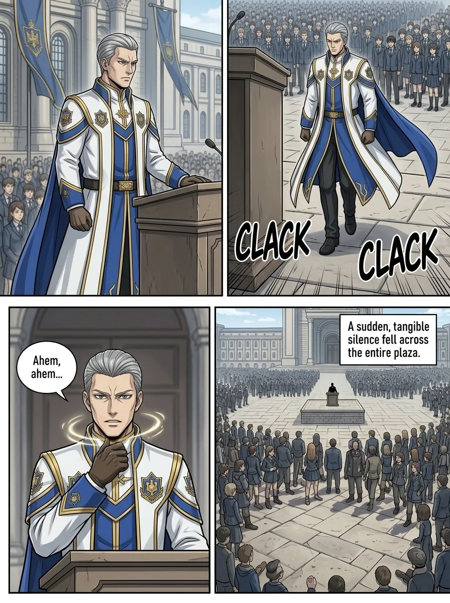 Aethelos: The Bastard of Light Chapter 8 Page 6 - AI Generated Manga