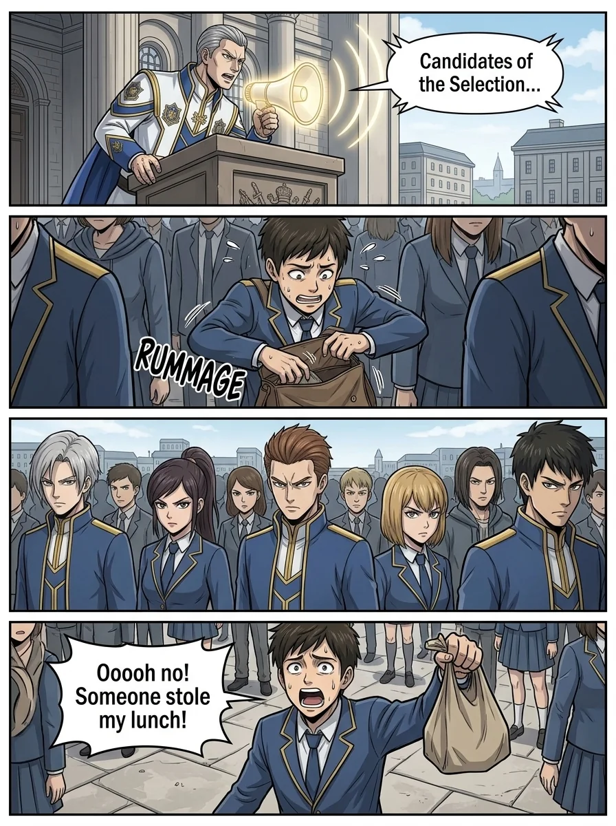 Aethelos: The Bastard of Light Chapter 8 Page 7 - AI Generated Manga