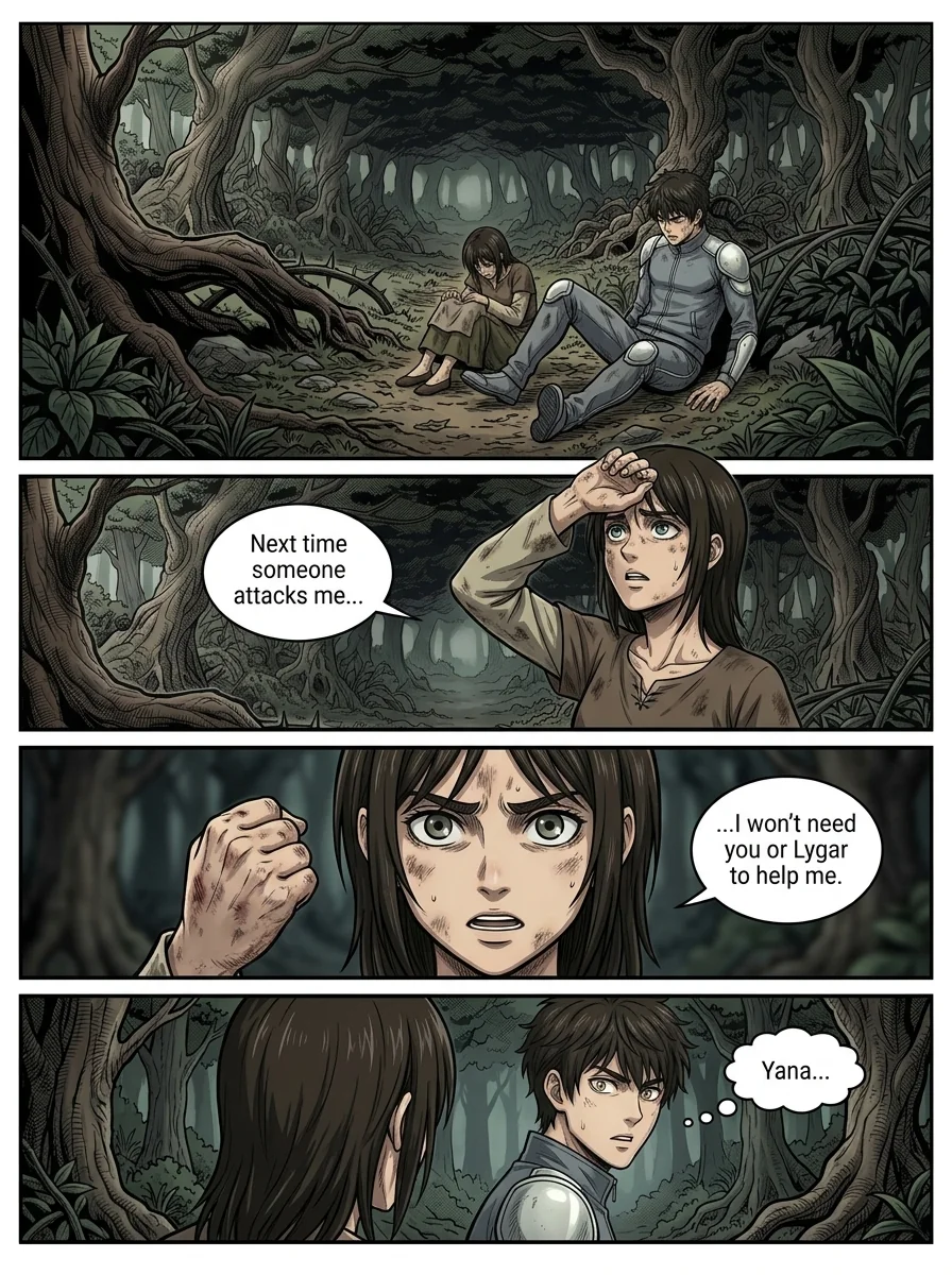 Aethelos: The Bastard of Light Chapter 9 Page 12 - AI Generated Manga