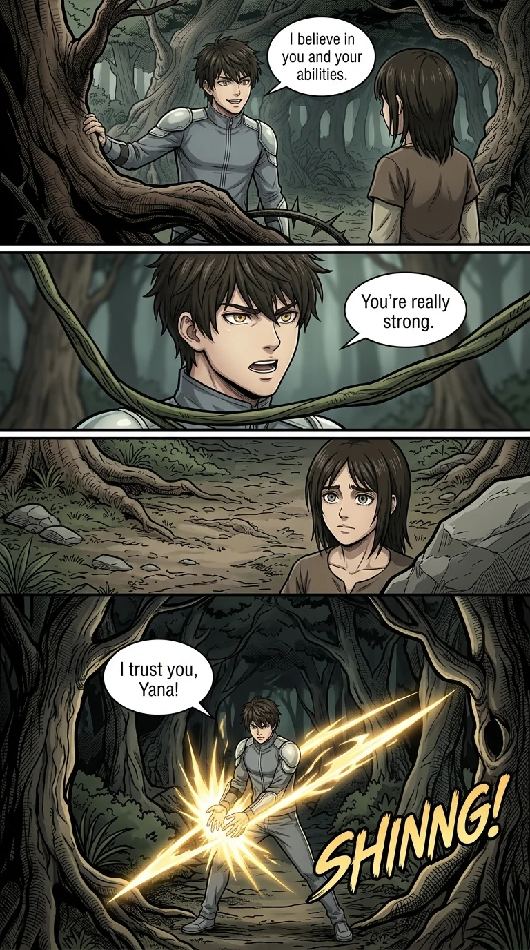 Aethelos: The Bastard of Light Chapter 9 Page 13 - AI Generated Manga