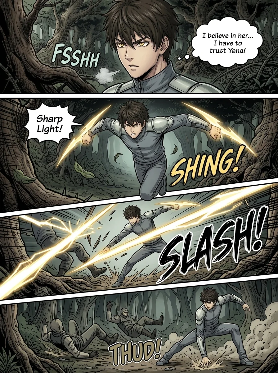 Aethelos: The Bastard of Light Chapter 9 Page 14 - AI Generated Manga